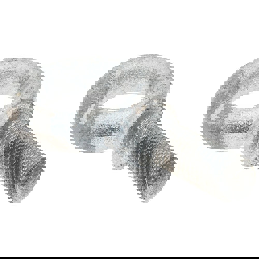 Fixed Lifting Eye Bolt: With Shoulder, 5,000 lb Capacity, 3/4-10 Thread, Grade 1030 Steel